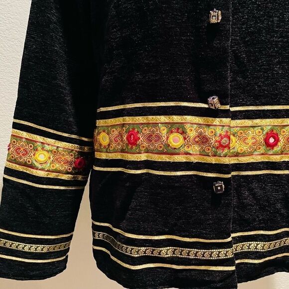 NWT Vintage Embroidered Jacket  - Picture 4 of 6